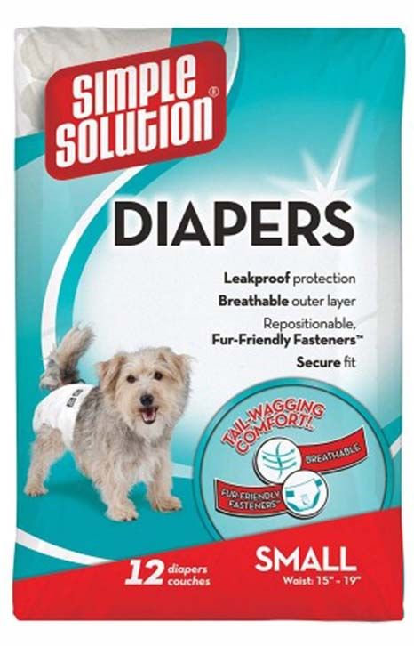 Simple Solution Scutece Pampers S, 12 buc