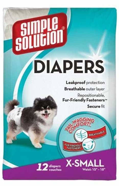 Simple Solution Scutece Pampers XS, 12 buc