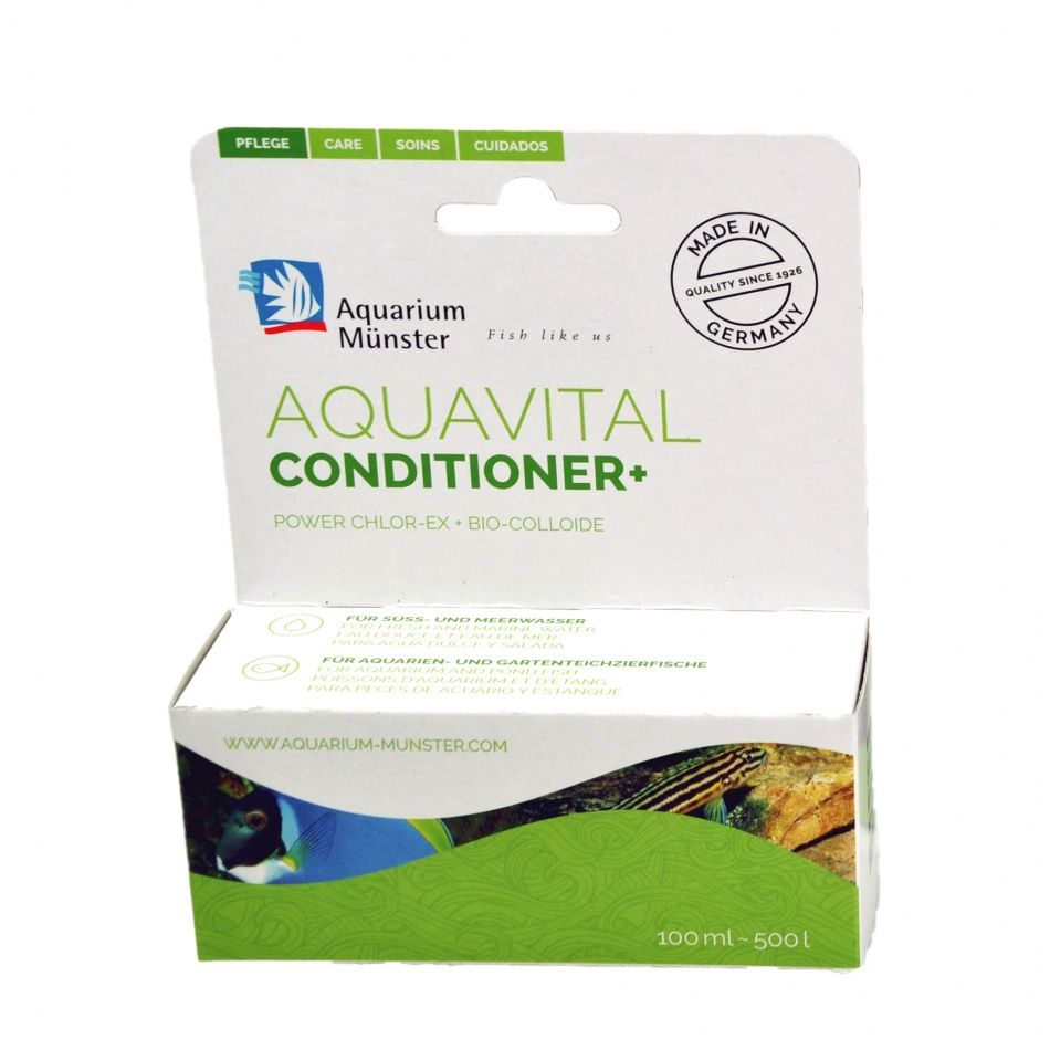 Solutie tratare apa Aquarium Munster Aquavital Conditioner + 100 ml pentru 500 l 100 imagine 2022