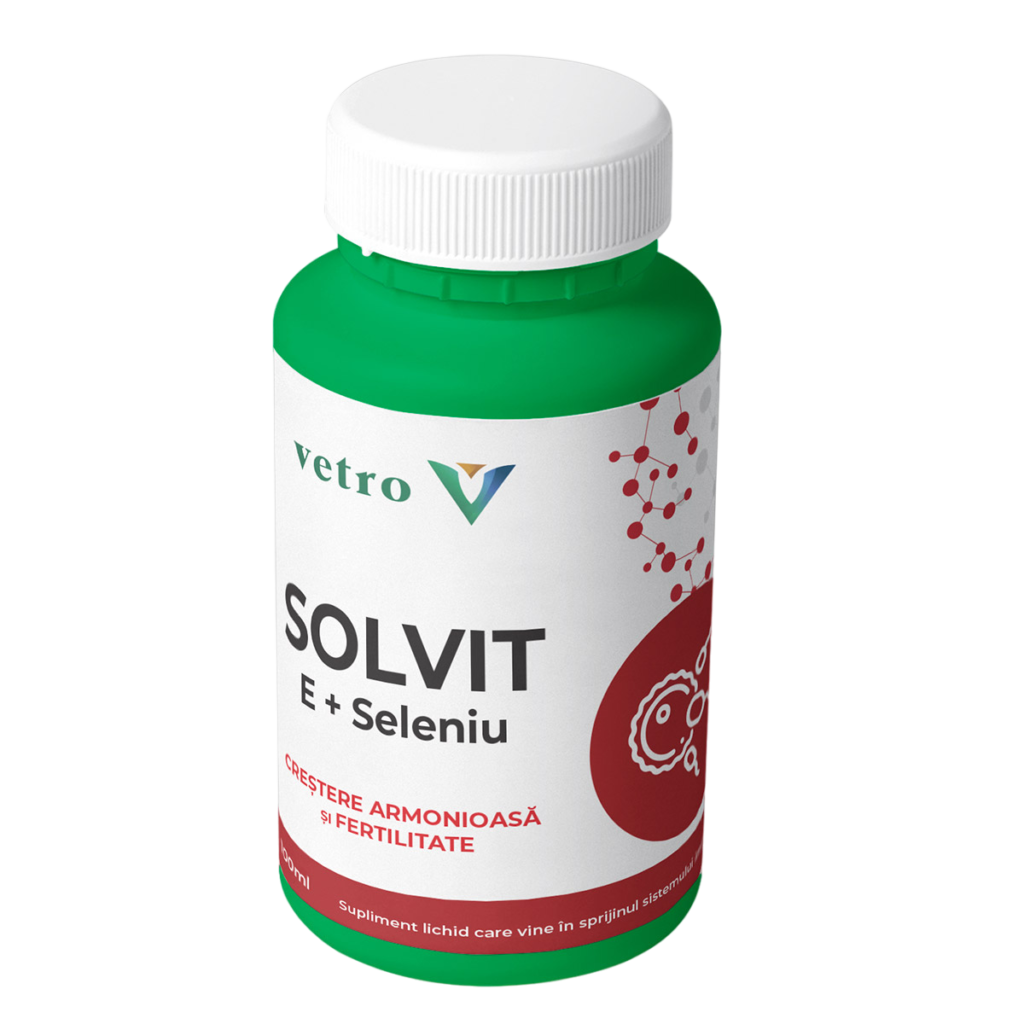 Solvit Vitamina E + Seleniu, 100 ml