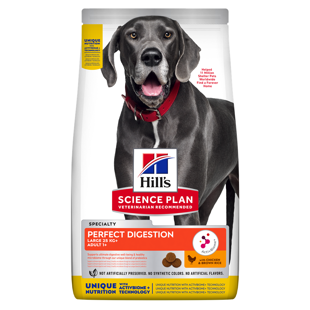 Hill’s SP Canine Adult Perfect Digestion Large Breed, 14 kg Adult imagine 2022