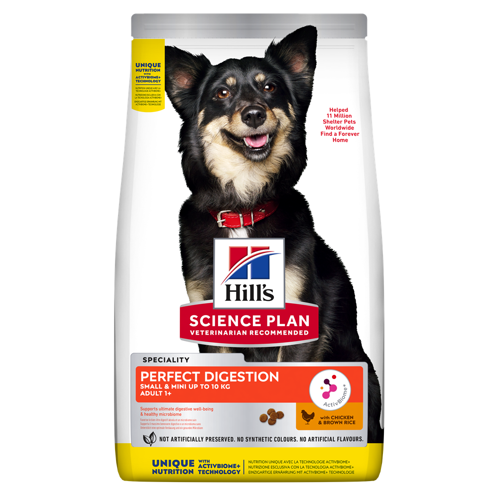 Hill’s SP Canine Adult Perfect Digestion Small and Mini, 1.5 kg 1.5 imagine 2022