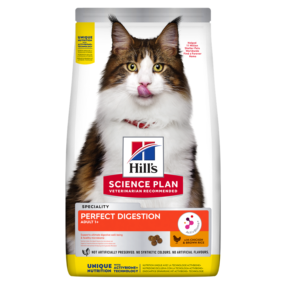 Hills Science Plan Feline Adult Perfect Digestion, 1.5 kg