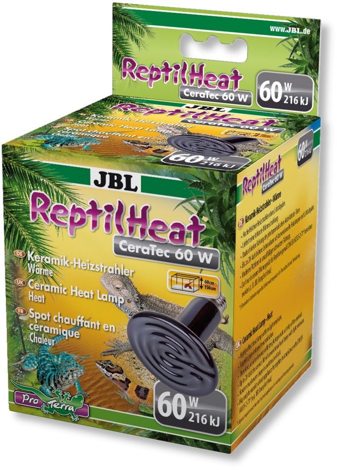 Spot ceramic incalzire JBL ReptilHeat 60 W Ceramic