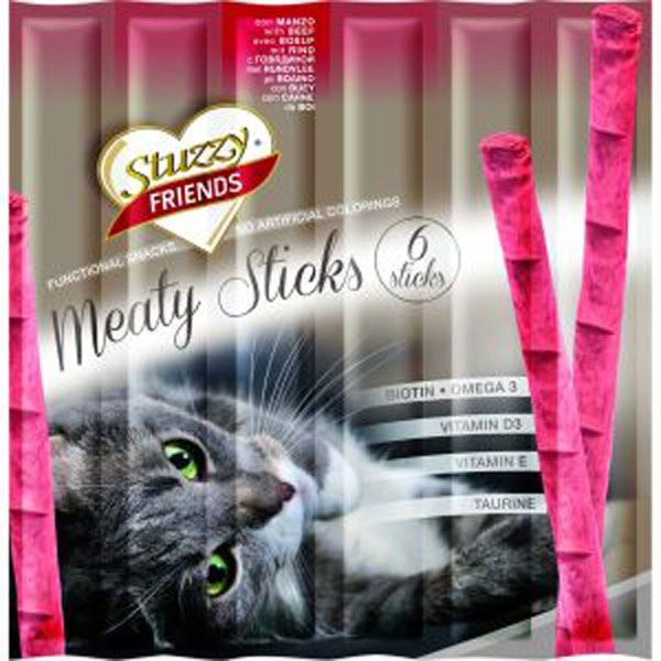 Stuzzy Snack Cat Vita, 6 buc buc