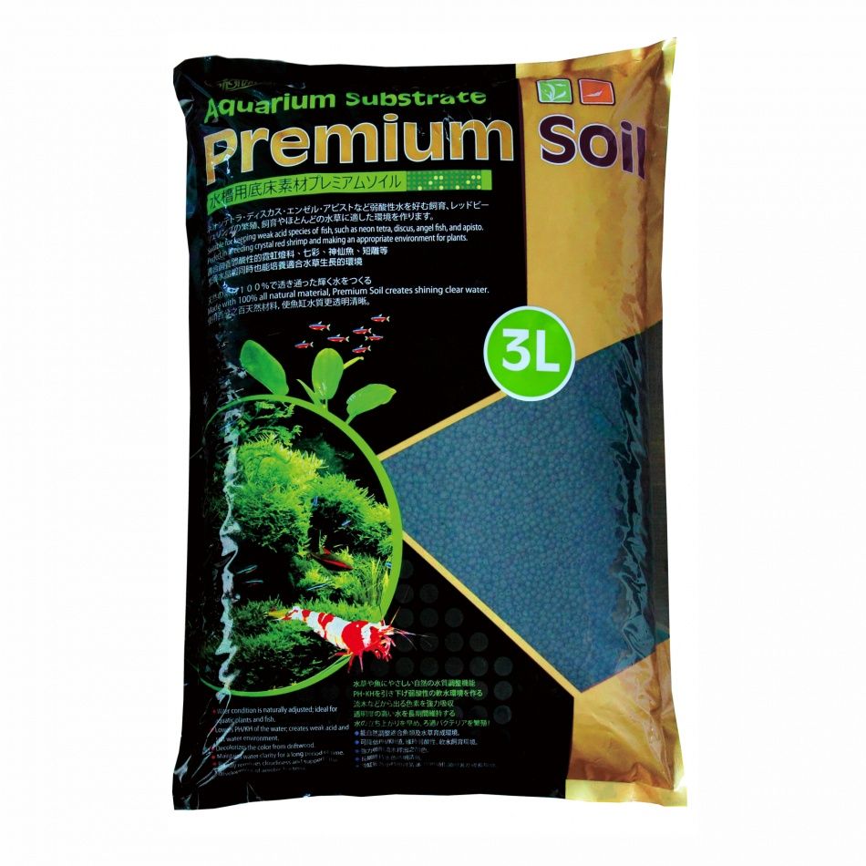 Substrat ISTA Aquarium Substrat Premium Soil 3L, S 1-3mm