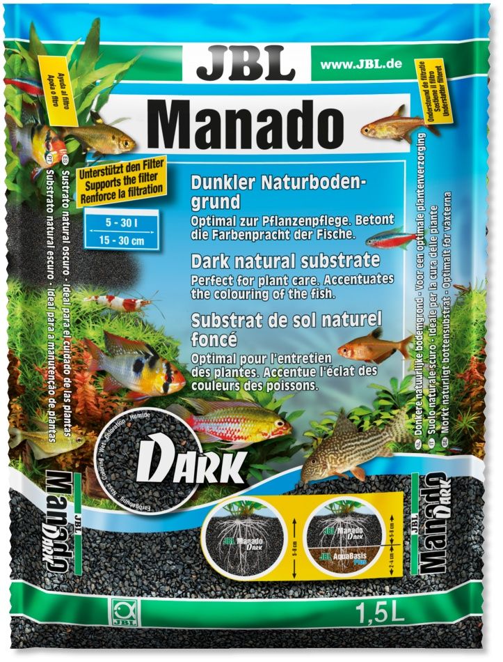 Substrat JBL Manado Dark 3L