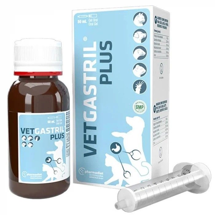 Supliment Gastrointestinal Caini si Pisici, Vet Gastril Plus, Oral Gel, 50 ml