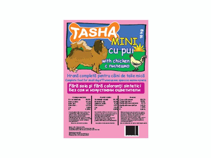 Tasha Dog Mini Pui 10 Kg