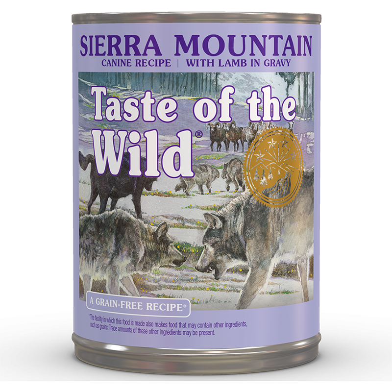 Taste of the Wild Sierra Mountain Canine Recipe, 390 g Hrana Umeda Caini 2023-09-26