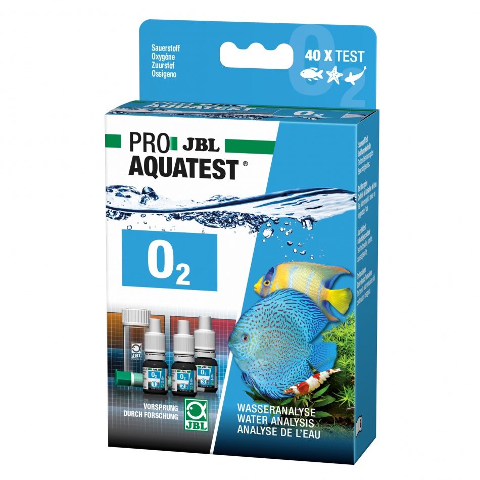 Test apa JBL PRO AQUATEST O2 apă