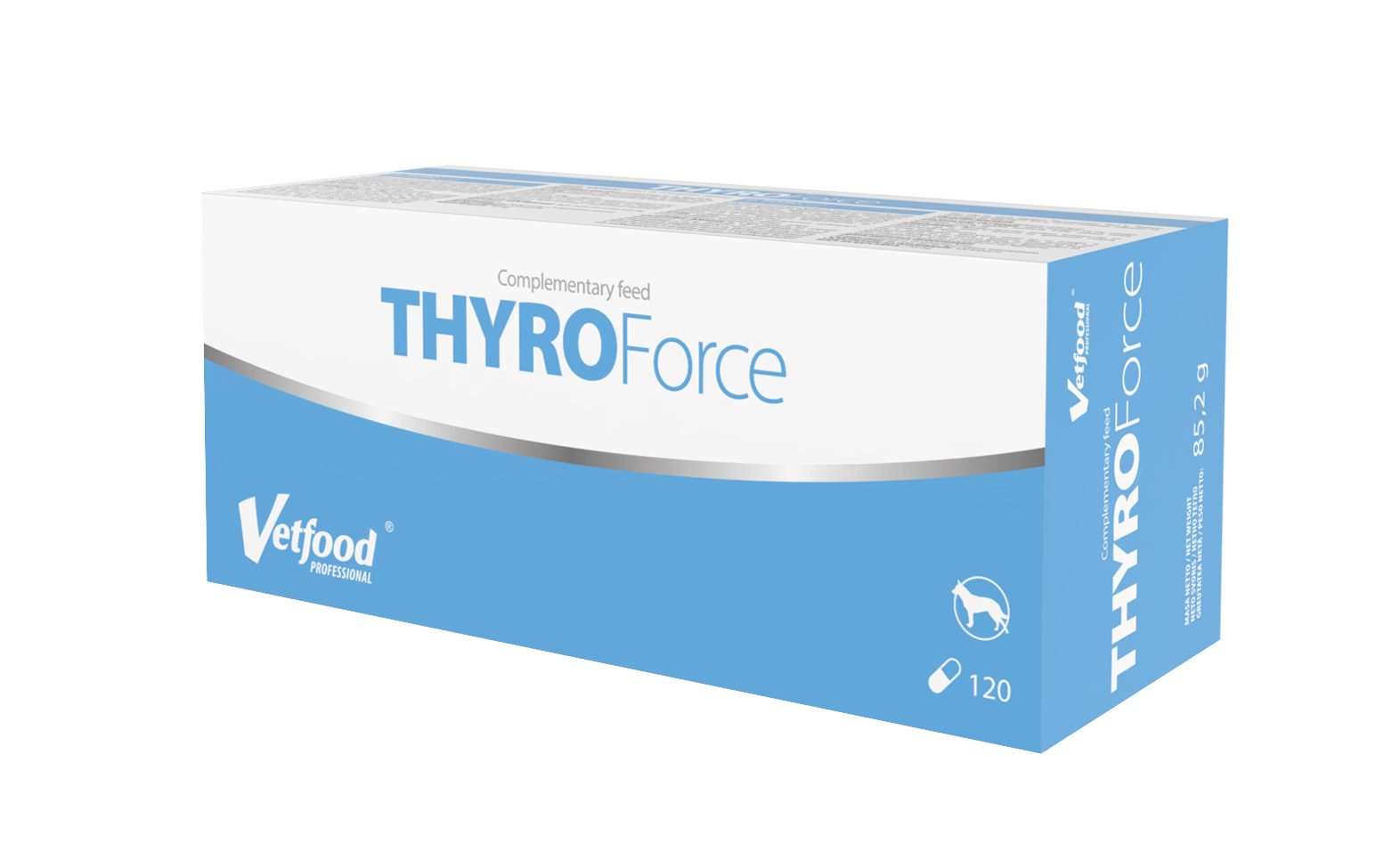VetFood ThyroForce, 120 capsule