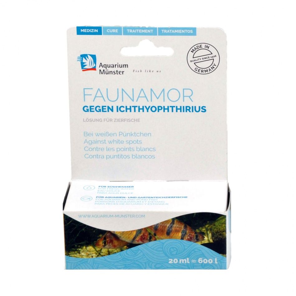 Tratament Aquarium Munster FAUNAMOR 20 ml pentru 600 l, Fresh 600