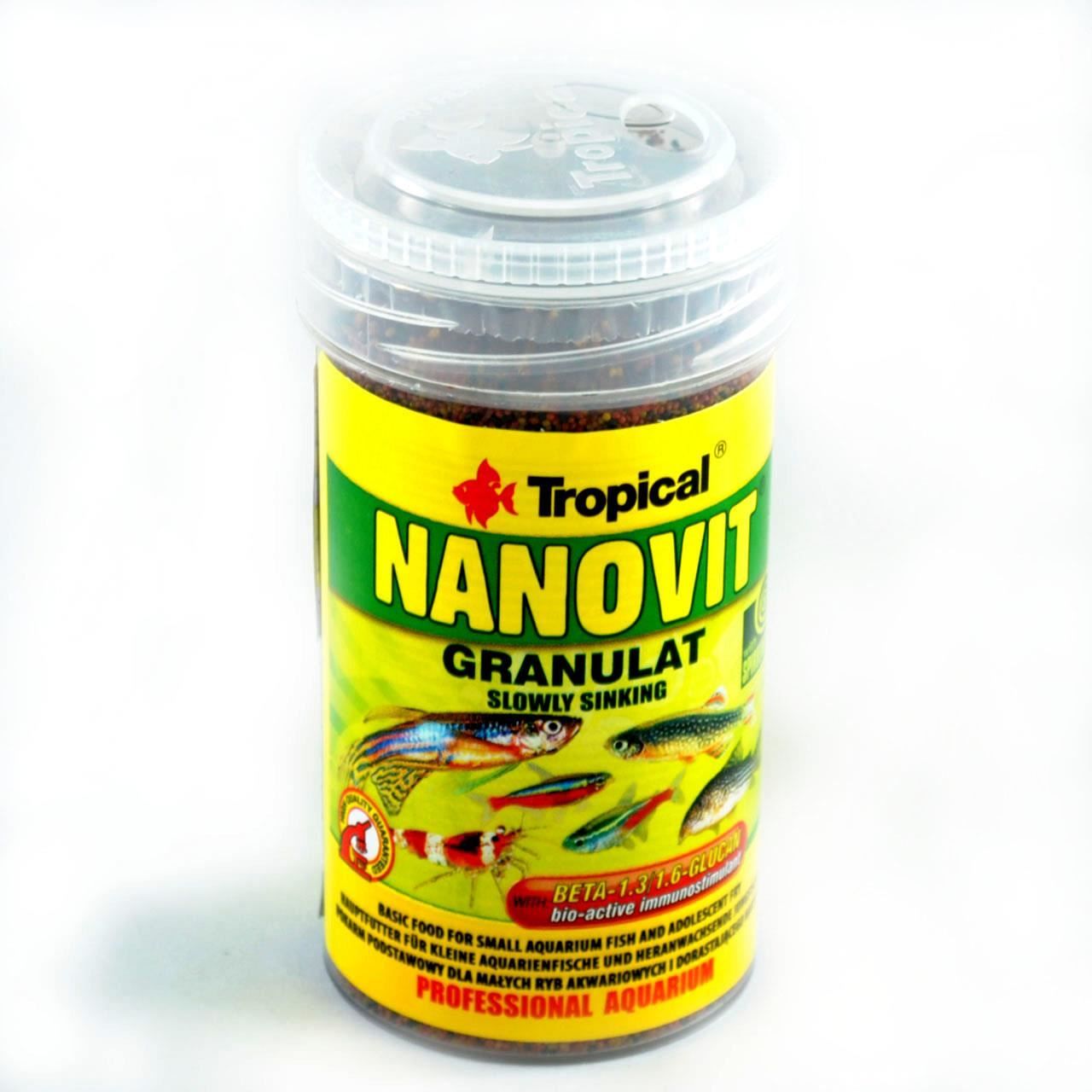 Tropical Nanovit Granulat, 100 ml/ 70 g 100 imagine 2022