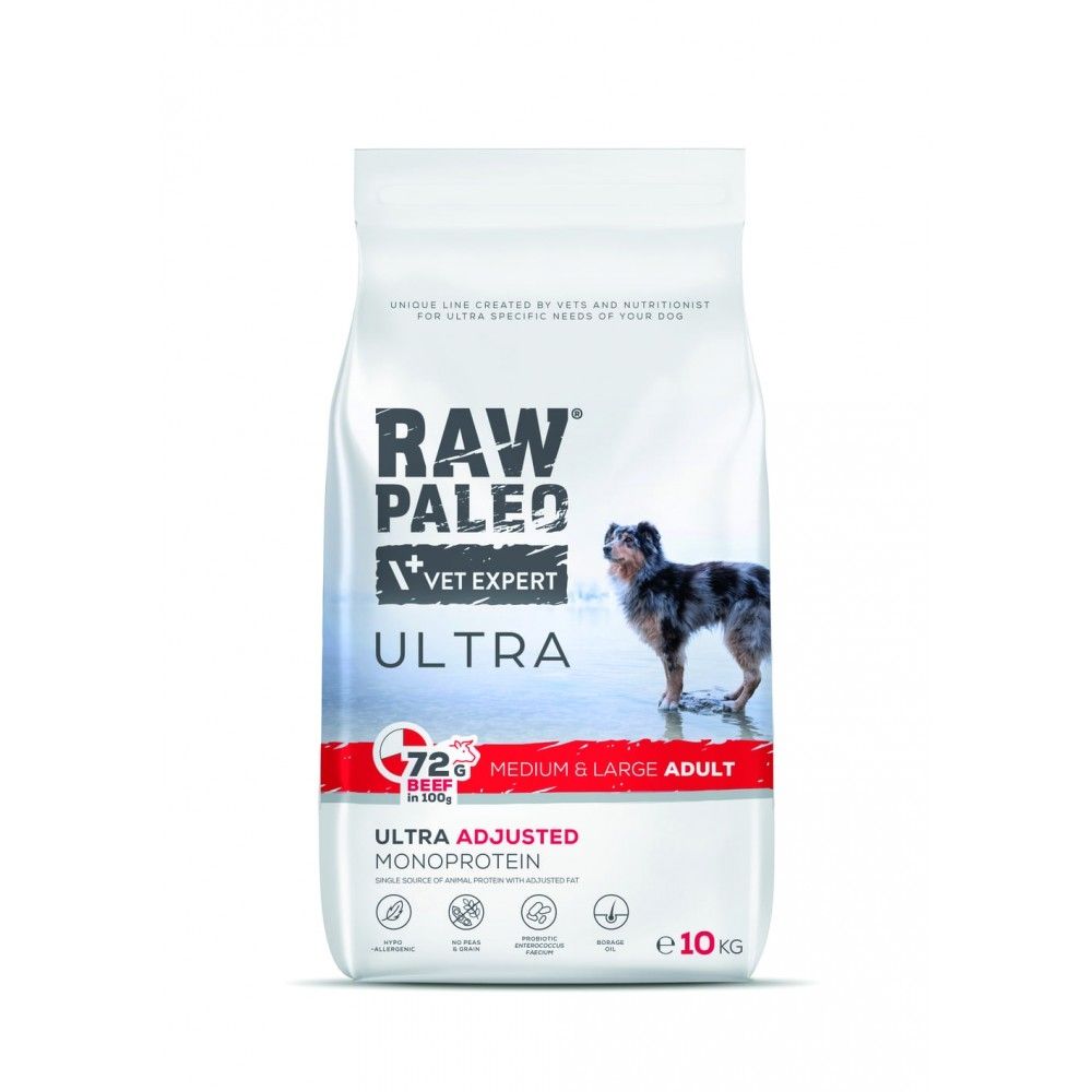Raw Paleo Ultra Beef Medium & Large Adult, 10 kg