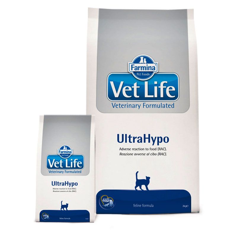 Vet Life Cat Ultra Hypo, 2 kg Cat