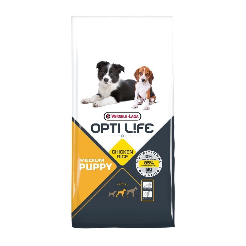 Versele Laga Opti Life Puppy Medium, 2.5 kg 2.5 imagine 2022