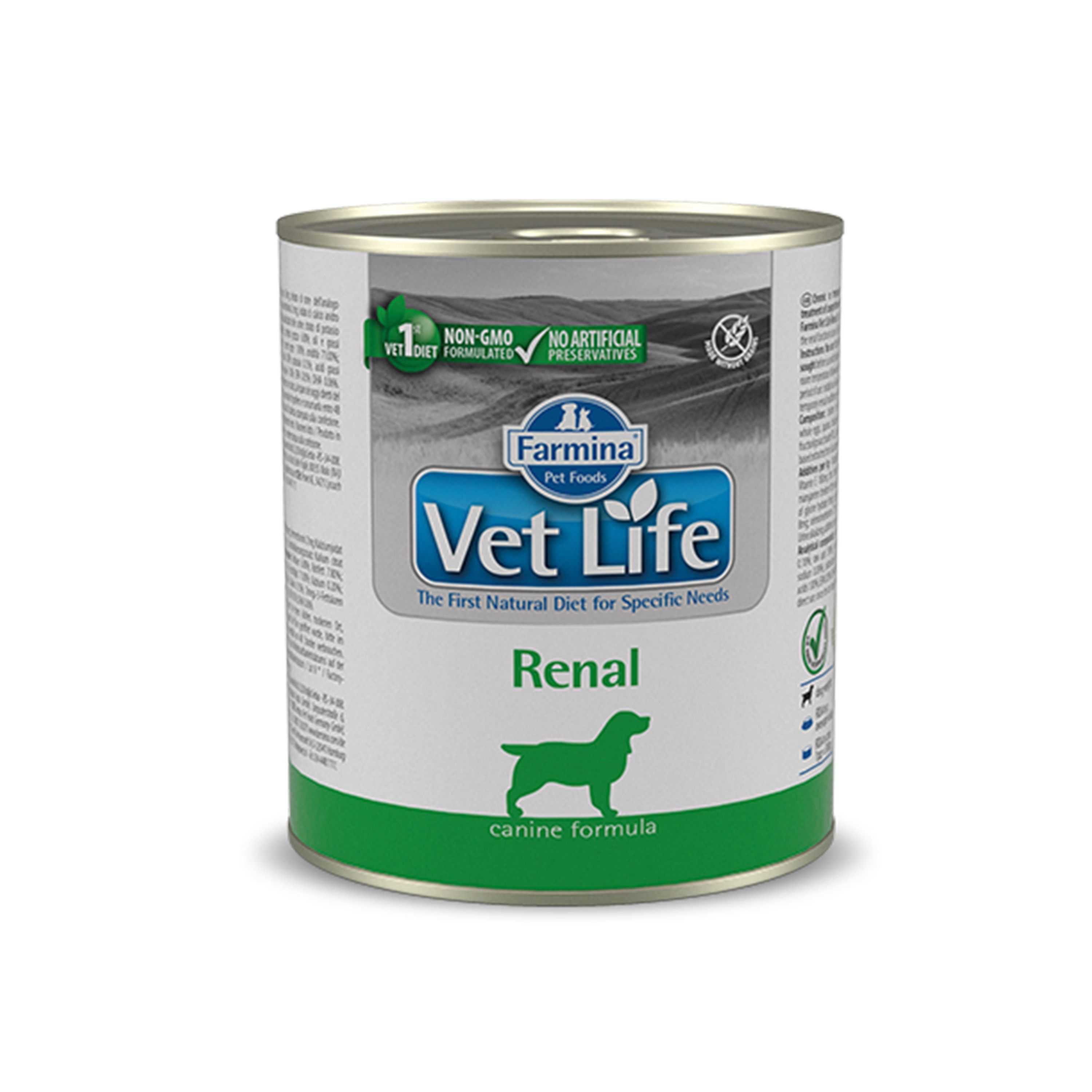 Vet Life Natural Diet Dog Renal, 300 g 300