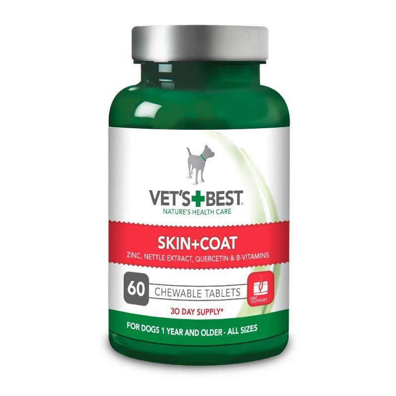 Vet’s Best Skin & Coat, 60 tablete Best