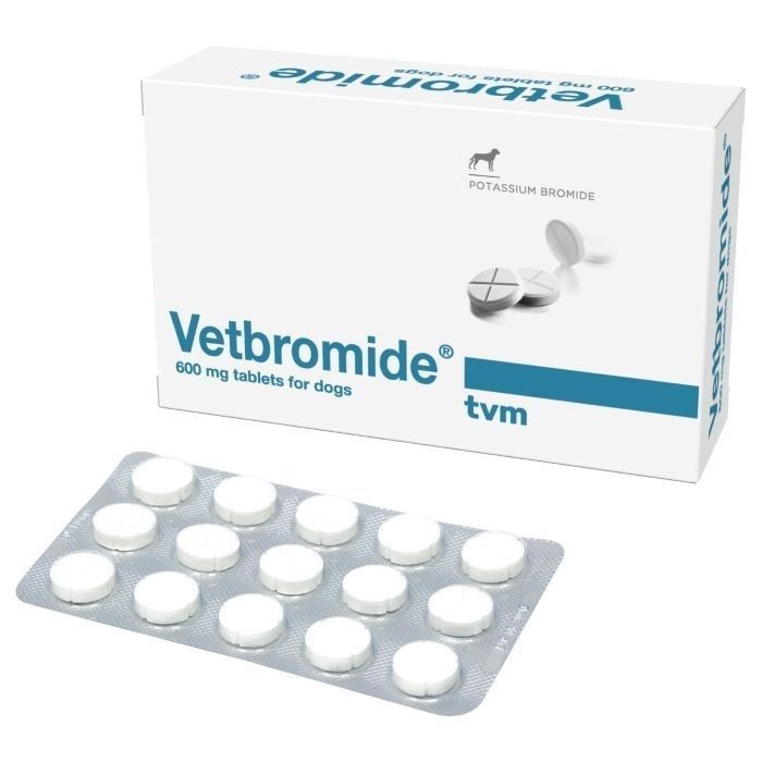 Agent antiepileptic, Vetbromide, 600 mg/ 60 tablete