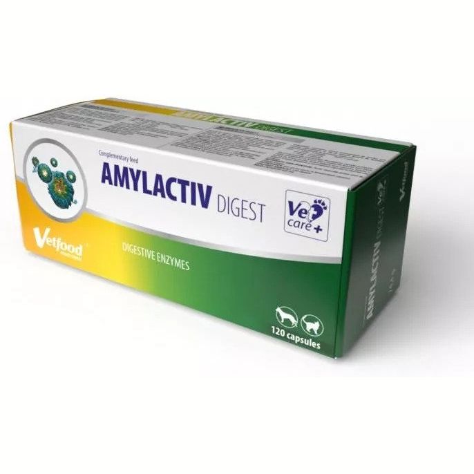 VetFood Amylactiv Digest, 120 capsule