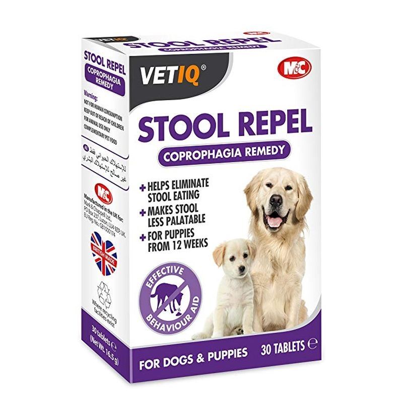 Vetiq Stool Repel, 30 tablete Câini