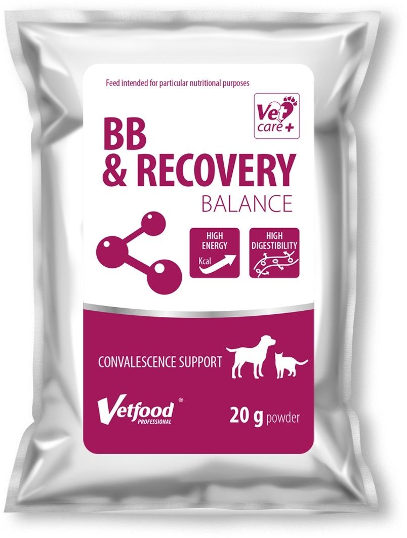 Vetfood Bb & Recovery Balance, 20 G