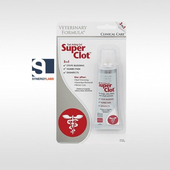 Superclot, Gel Cicatrizant, Synergy Labs, 28 g cicatrizant
