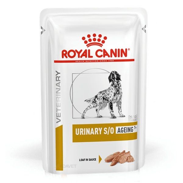 Royal Canin Urinary So Ageing 7+ Loaf Dog, 12 X 85 G