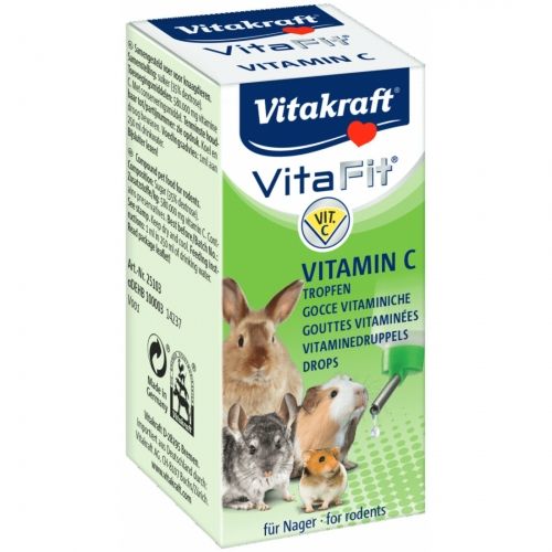 Vitamine pentru rozatoare, Vitakraft Vitafit Vitamina C, 10 ml FARMACIE imagine 2022