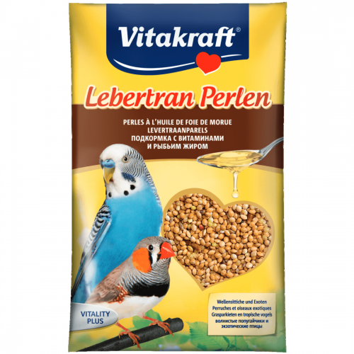Vitamine Perusi Vitakraft Ulei Cod (Lebertran), 20 g (Lebertran)