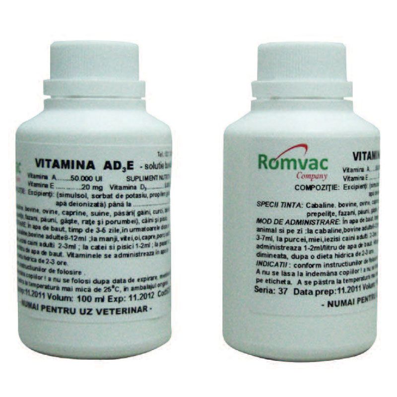 VITAMINA AD3E 50 ml