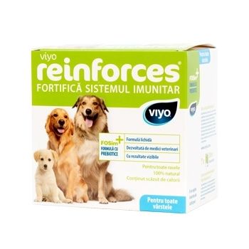 Viyo Reinforces Dog Adult 7×30 ml (toate varstele) Suport Sistem Digestiv Caini 2023-09-29