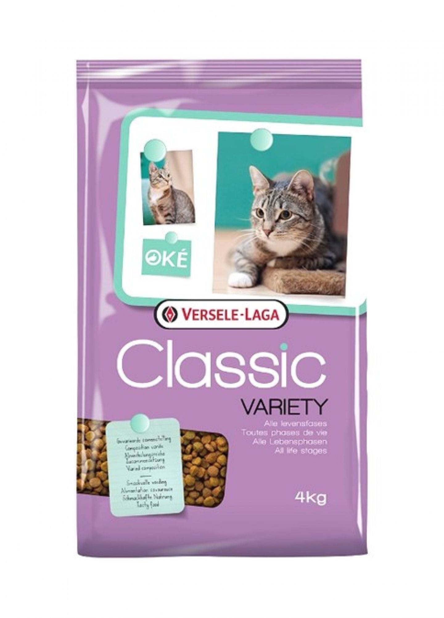 Versele-Laga Oke Classic Cat Variety, 4 kg CAT