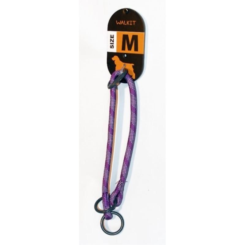 Walkit Special Round Rope Zgarda caine violet (M) 0.8 x 35 – 40 cm (M) imagine 2022