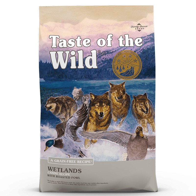 Taste of the Wild Wetlands Canine Recipe, 2 kg câini