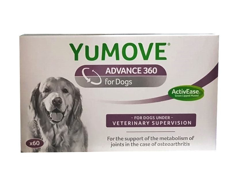 YuMOVE Advance 360 for Dogs, 60 tablete 360