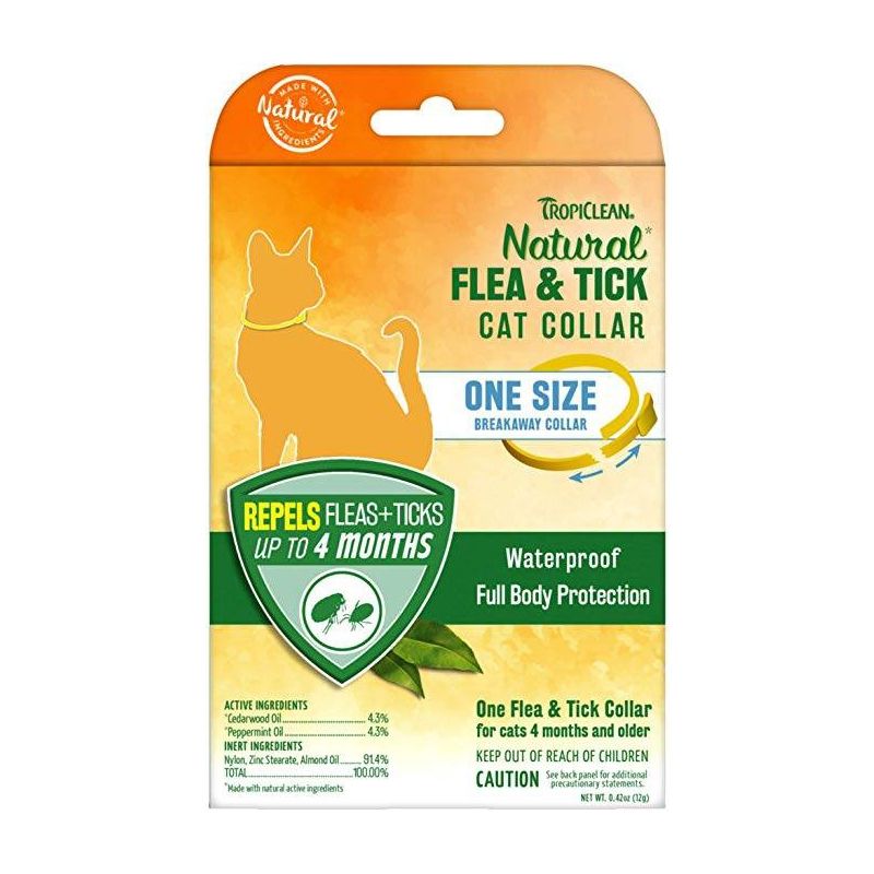 Zgarda Antiparazitara, Tropiclean Flea & Tick Cat