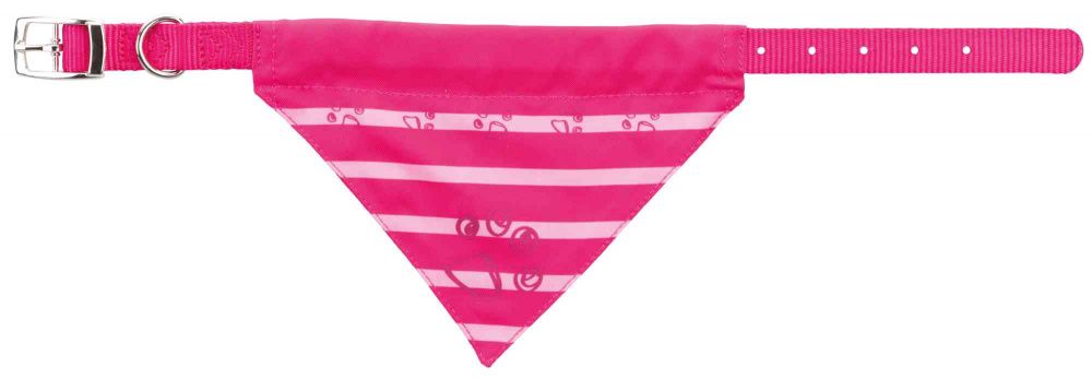 Zgarda cu Esarfa 19-24cm/ 10mm Fucsia 30910