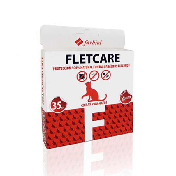 Zgarda Antiparazitara Pisici, Fletcare, 35 Cm