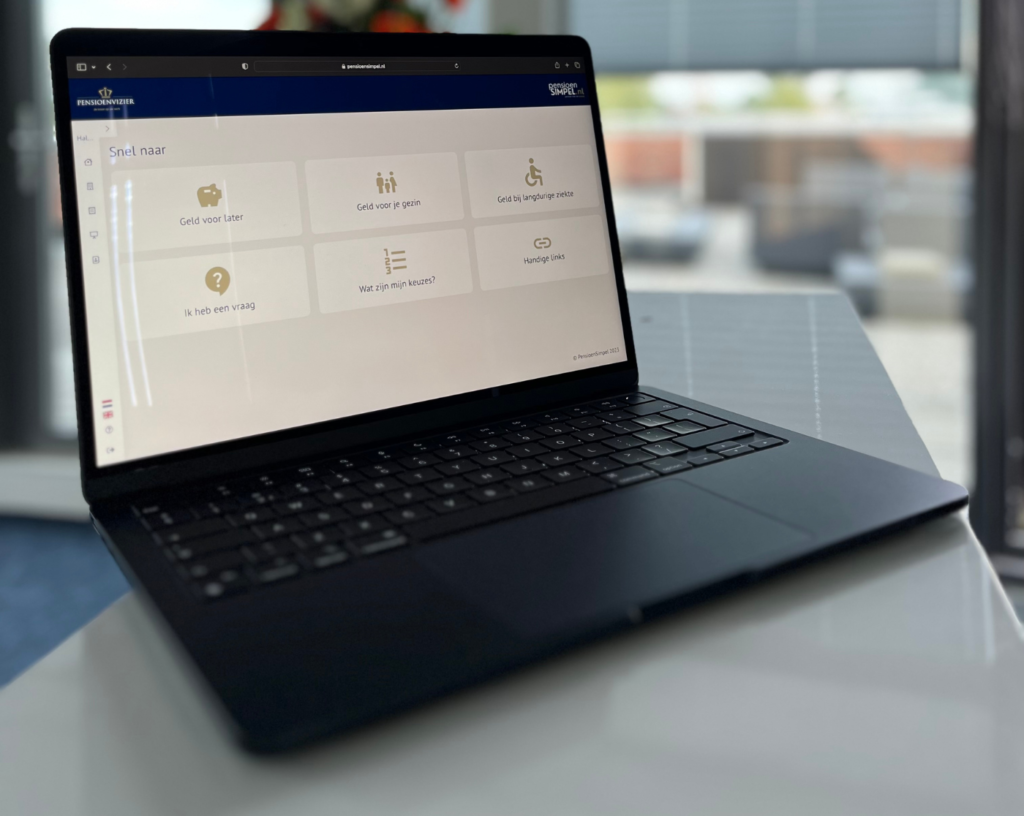 Nieuwe pensioenregeling met Pensioensimpel app