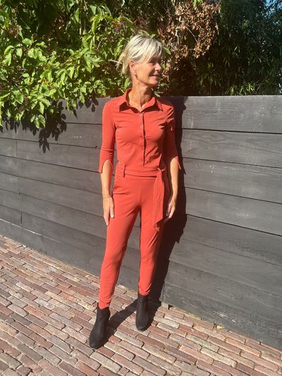 Foto van Mi Piace travel jumpsuit rust