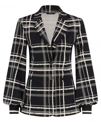 Foto van Lady Day Brenda blazer big check
