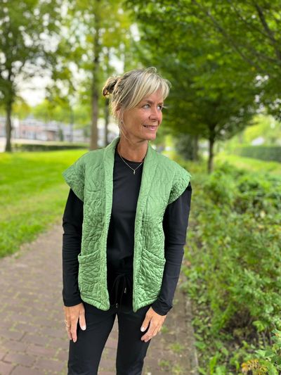 Foto van Beauregard gilet olijf