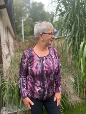 Foto van Ilona's blouson fuchsia