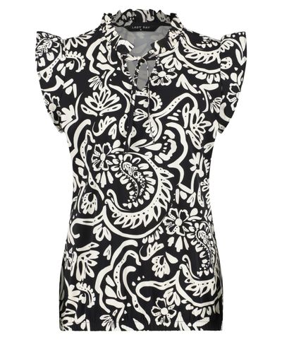 Foto van Lady Day Bayla top black bali 