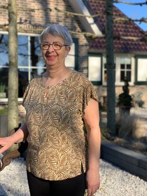 Foto van Tence blouse mara beige