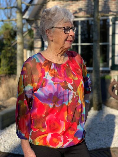 Foto van Leona blouson janna rood
