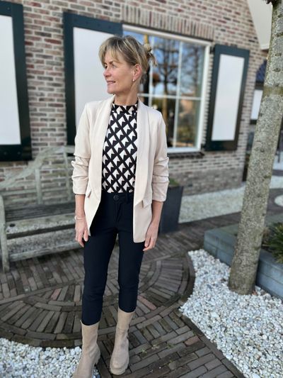 Foto van Perla Nera blazer beige
