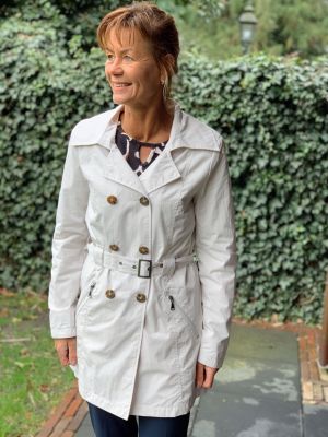 Foto van Danwear trenchcoat zand
